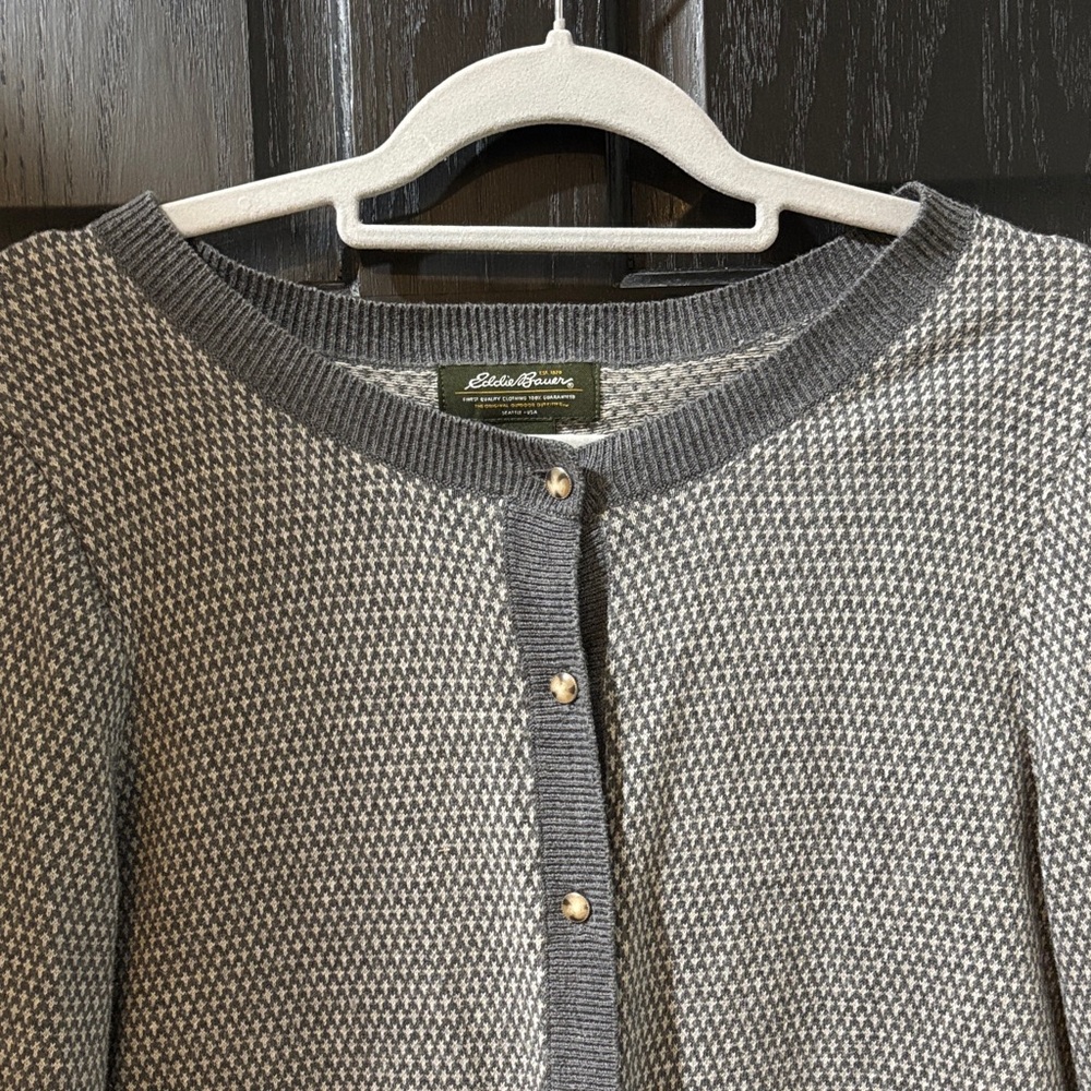 Eddie Bauer Gray Women's Cardigan